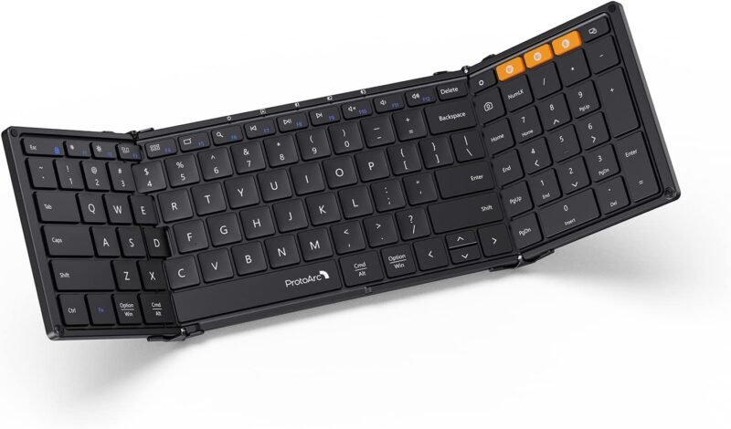 Maximize Your Typing on the Go: ProtoArc XK01 Foldable Bluetooth Keyboard Review