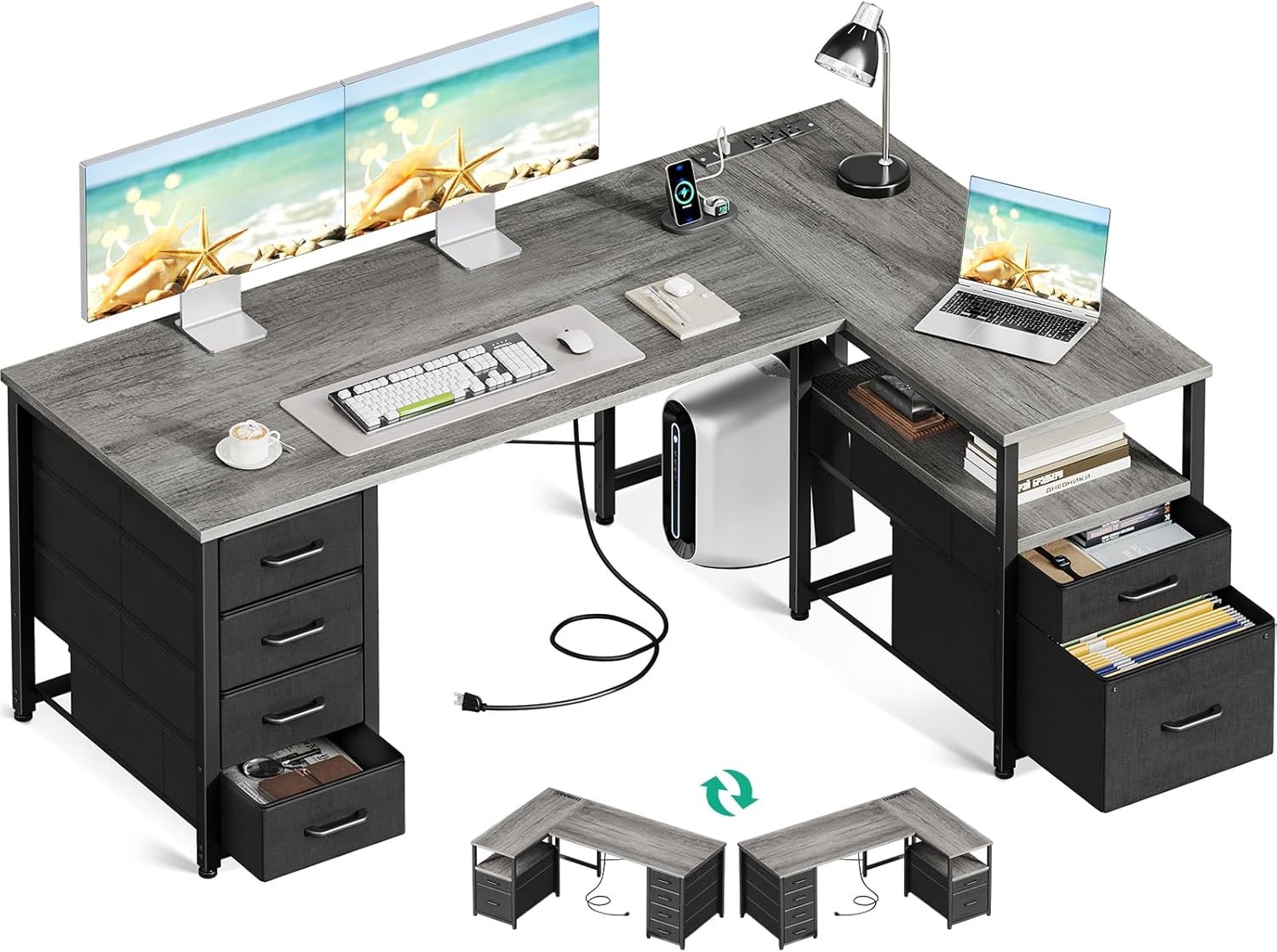 Maximize Your Workspace: A Review of the Coleshome L Shaped Computer Desk