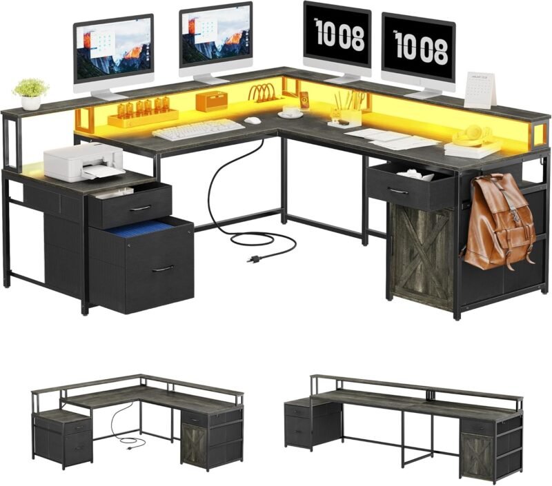 Maximize Your Workspace: Review of the YITAHOME 63" L-Shaped Computer Desk