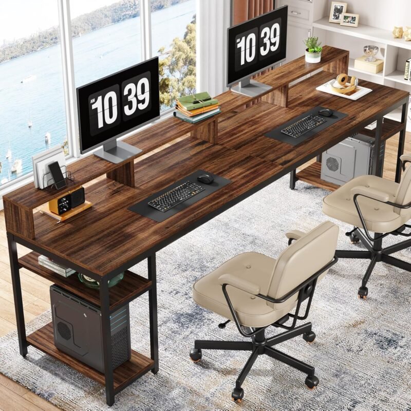 Maximize Your Workspace: Tribesigns 78.74" Double Desk Review
