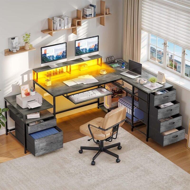 Maximize Your Workspace: YITAHOME L Shaped Desk Review & Features