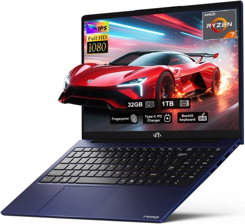NIMO 15.6'' FHD Business Laptop: Power and Performance Redefined!