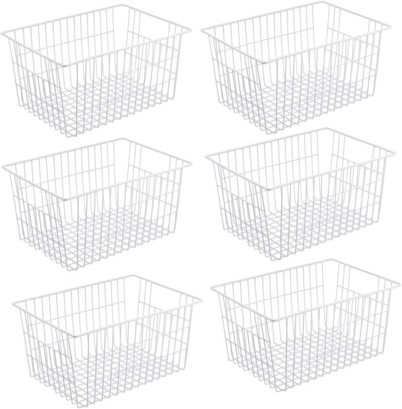 Organize in Style: Review of Redrubbit Metal Wire Storage Baskets