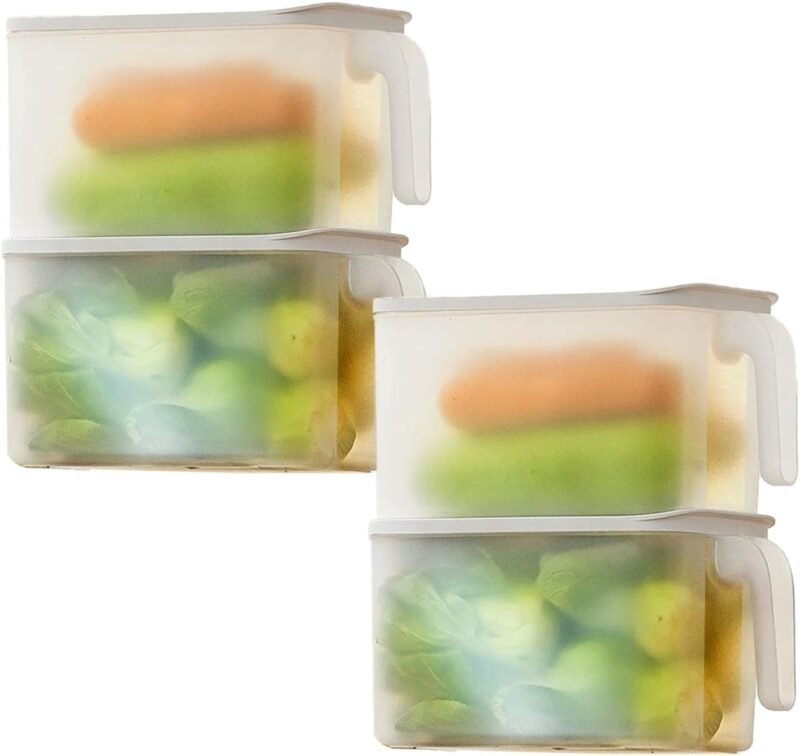 Organize Your Kitchen: MineDecor 4 Pack Stackable Food Storage Containers Review