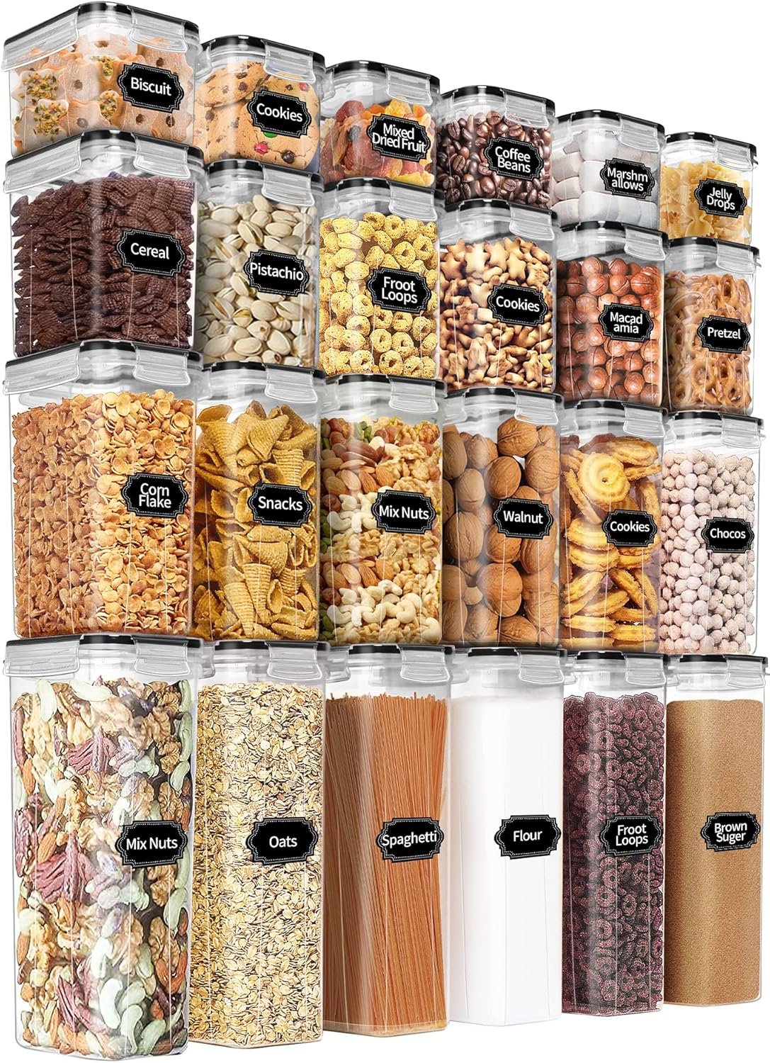 Organize Your Kitchen: PRAKI Airtight Food Storage Containers Review