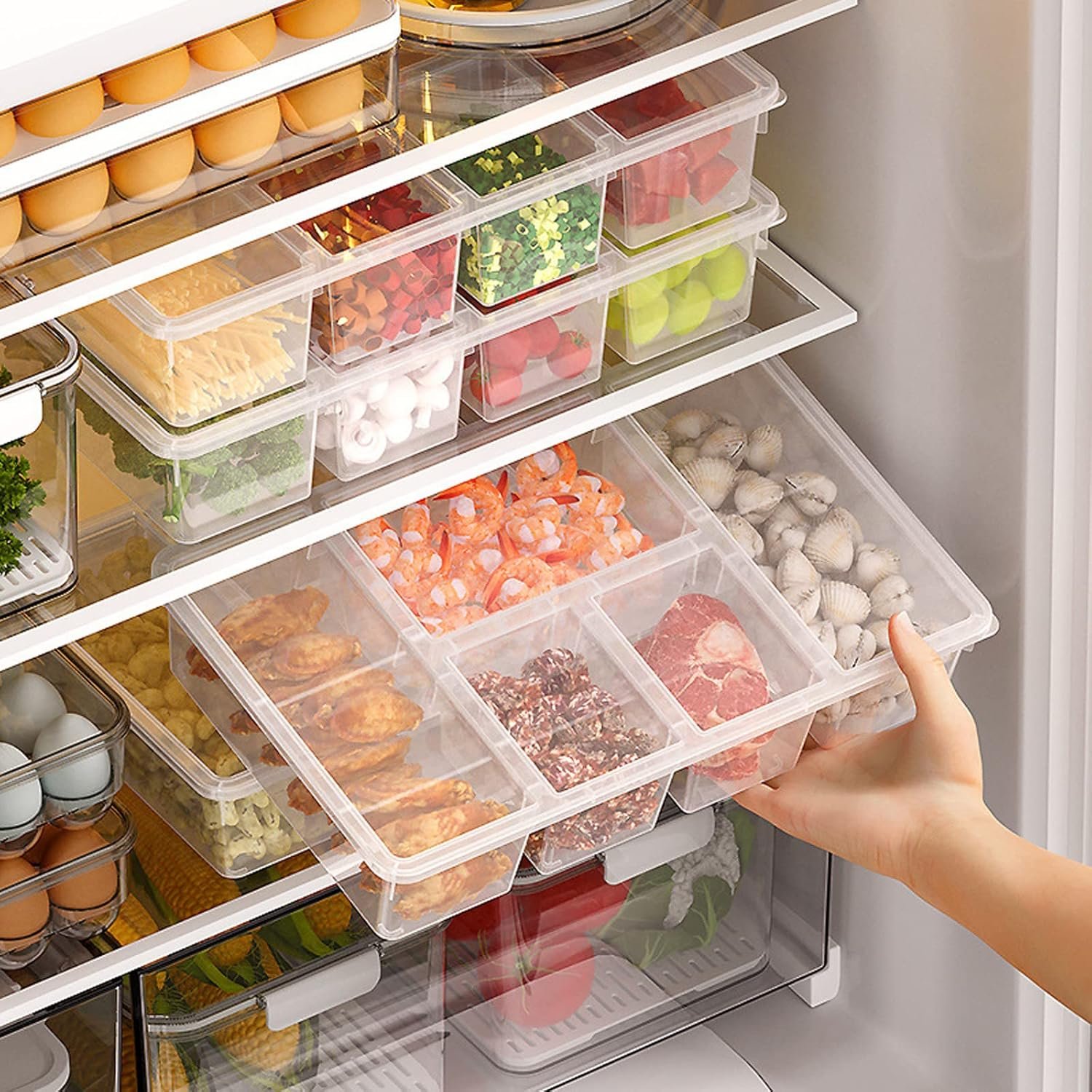 Organize Your Snacks: The Ultimate Review of Taiuloo 2 Pack Divided Veggie Tray!