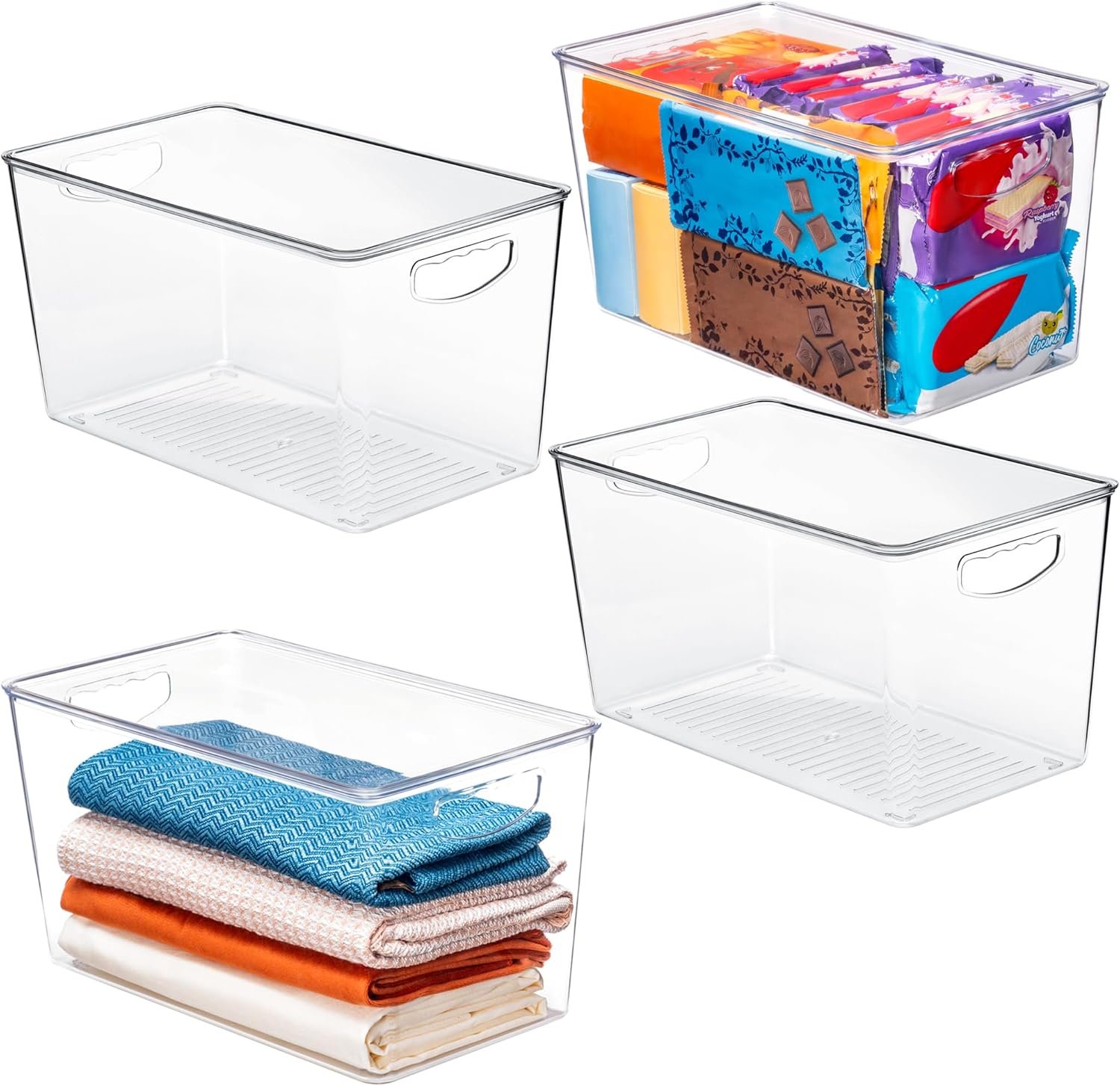 Organize Your Space: Review of theaoo Clear Storage Bins for Every Room