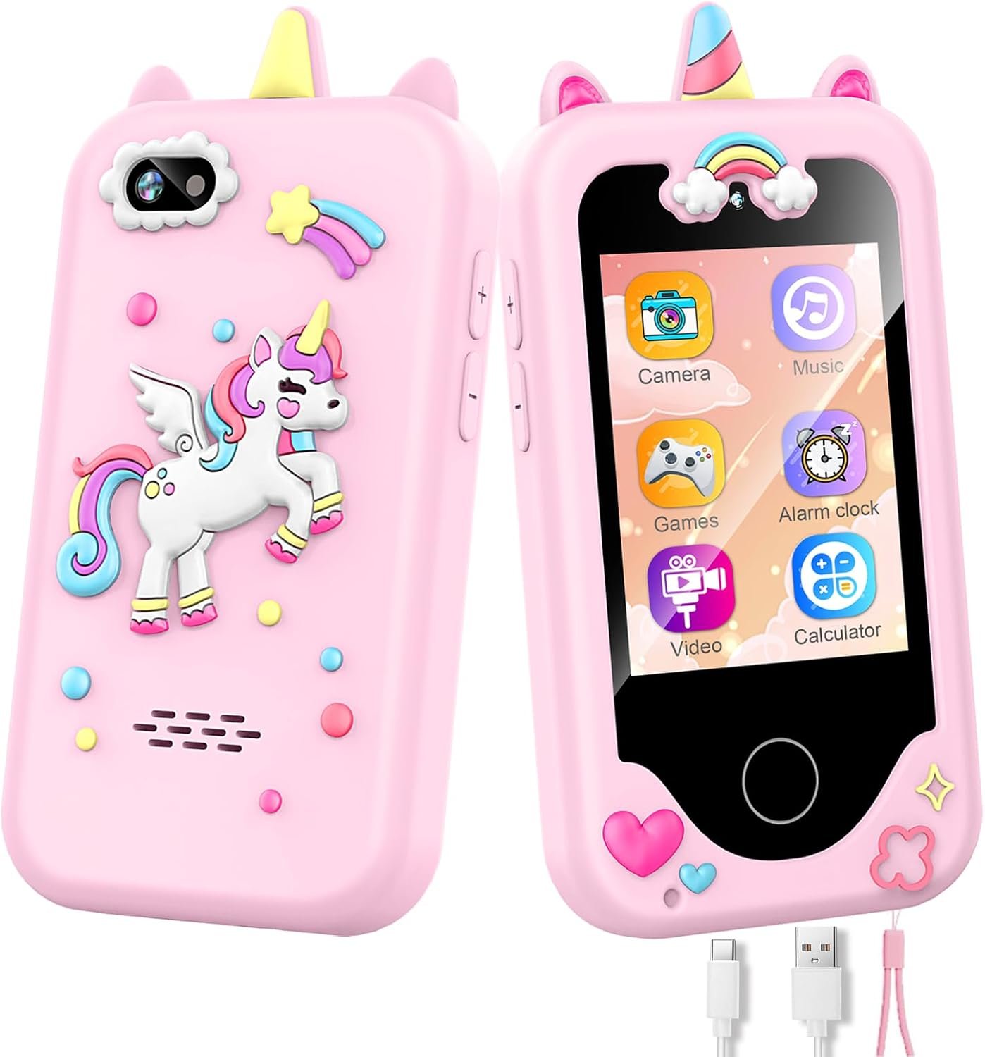 Perfect Play: The Ultimate Kids Smart Phone Gift for Girls Aged 3-10!