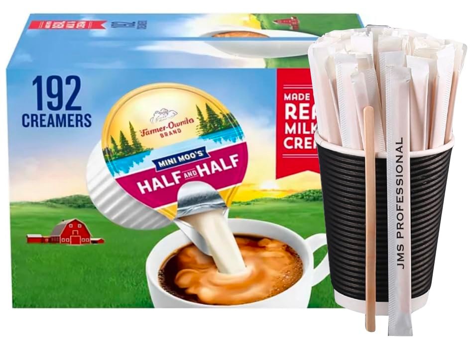 Perfectly Creamy: A Review of Coffee Creamer Singles Mini Moo’s & Gifted Wooden Stirring Sticks!