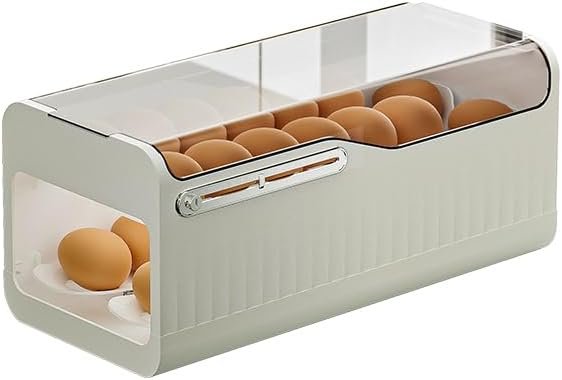 Perfectly Organized: The Ultimate Egg Holder for Your Fridge!