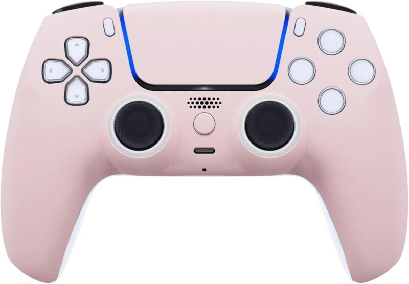 Play In Style: Review of the Custom Controllerzz Wireless Controller for PS5 in Baby Pink