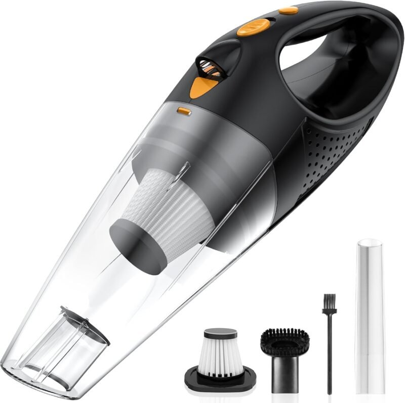 Power Up Your Clean: The Ultimate Portable Handheld Vacuum Review!