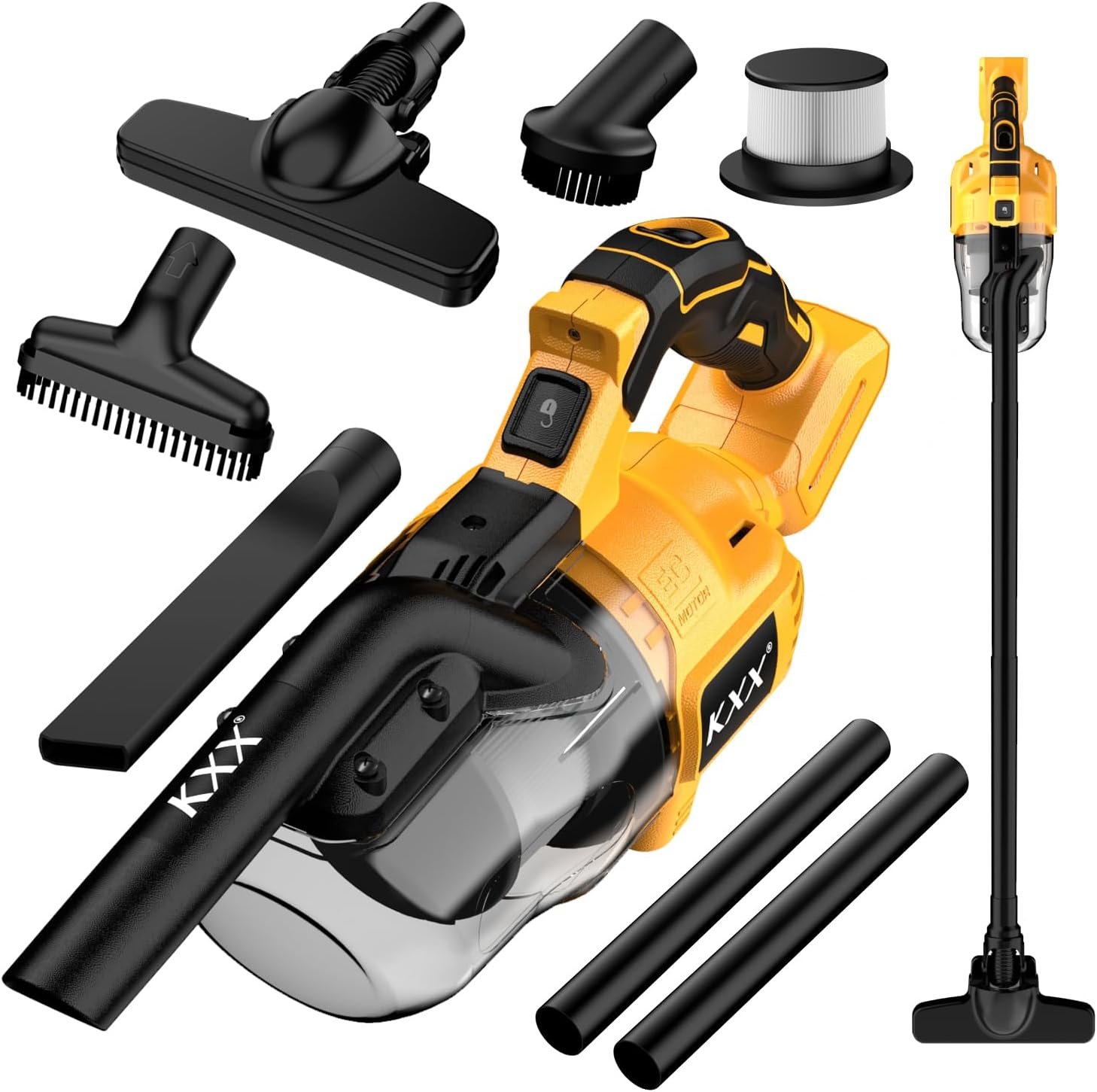 Powerful Cleaning on the Go: The Ultimate 5-in-1 Cordless Vacuum for Dewalt 20V Batteries
