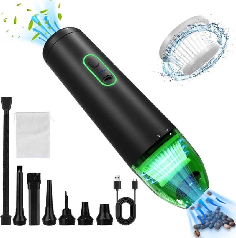 Powerful Cleaning On-the-Go: HWTONG Cordless Handheld Vacuum Review