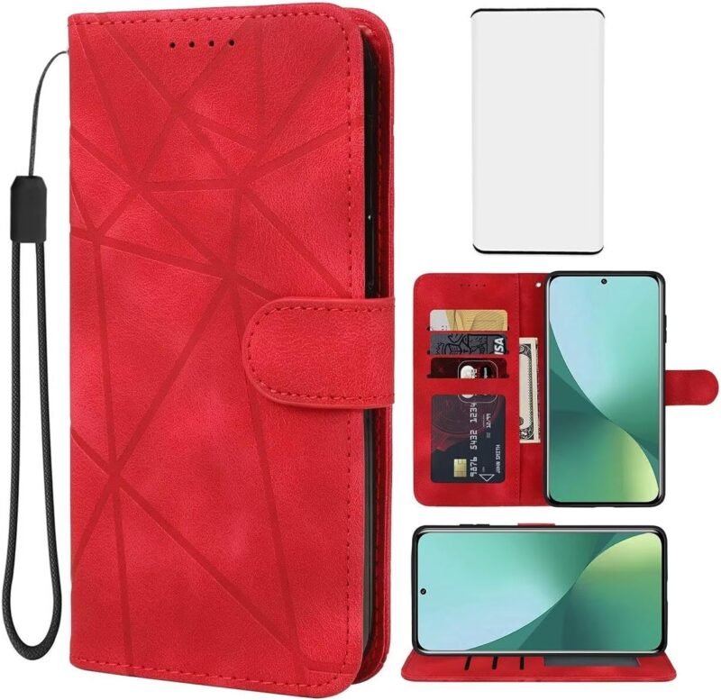 Protect Your Xiaomi 12 Pro 5G: The Ultimate Wallet Case with Screen Protector!