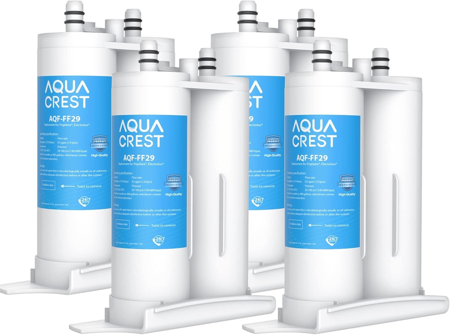 Pure Refreshment: Unveiling the AQUA CREST Refrigerator Water Filter Review