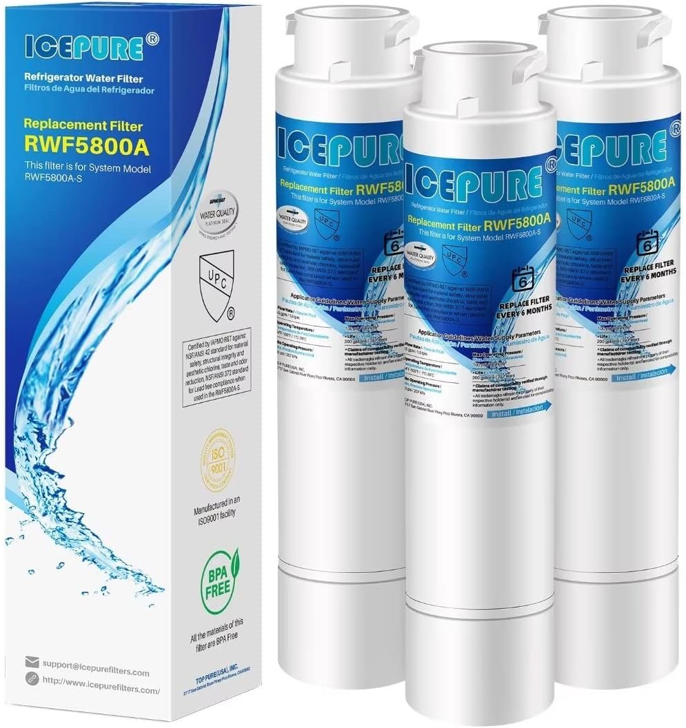 Refresh Your Fridge: A Review of the ICEPURE RWF5800A Water Filter