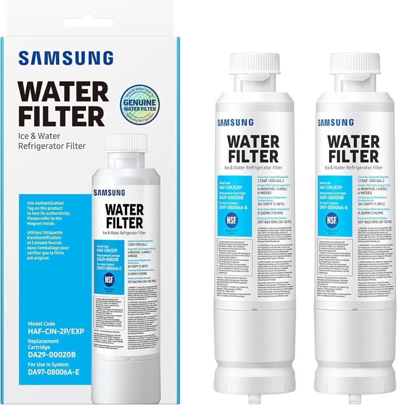 Refresh Your Water: Review of SAMSUNG Genuine Refrigerator Filters for Pure Taste
