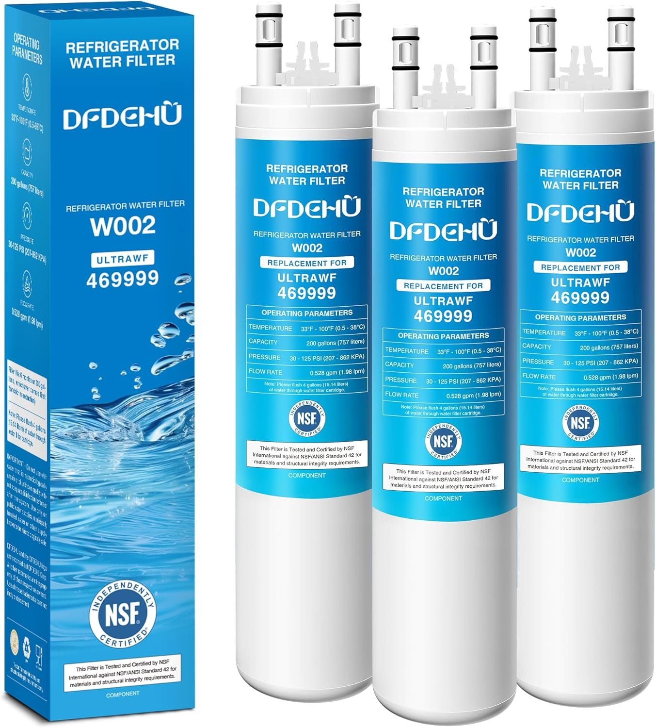 Refresh Your Water: Top Reviews on the Frigidaire ULTRAWF Replacement Filter 3-Pack