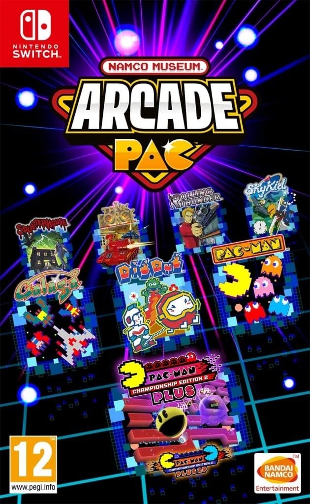 Relive Retro Fun with NAMCO MUSEUM ARCADE PAC on Nintendo Switch!
