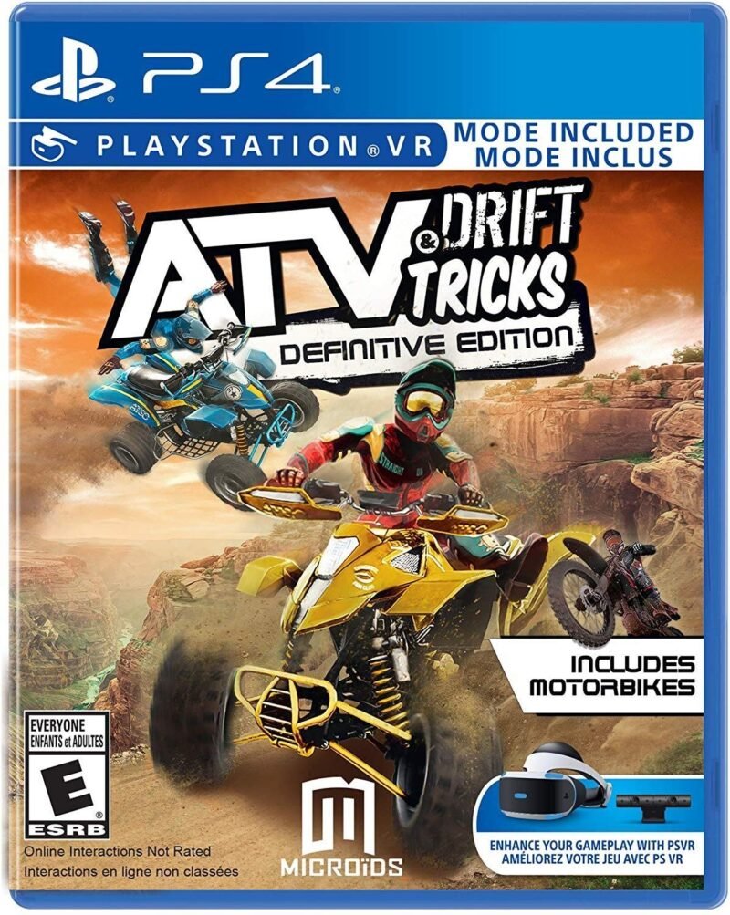 Rev Up the Fun: A Review of ATV Drift & Tricks Definitive Edition for PS4!