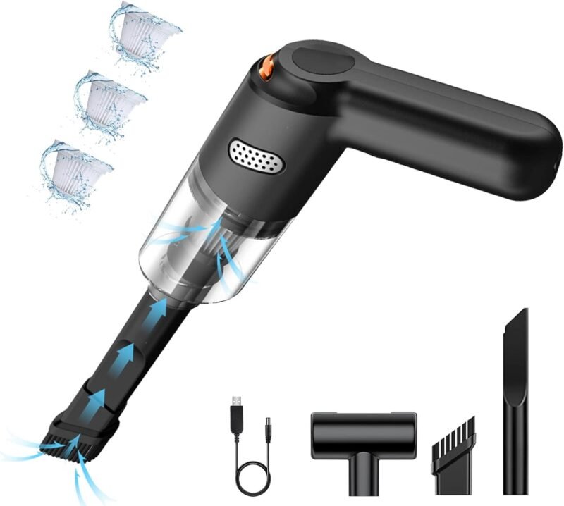 Rev Up Your Clean: Haisito Mini Vacuum Cleaner Review!