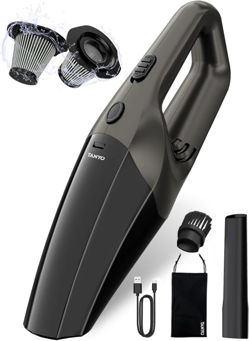 Rev Up Your Clean: TANYO Cordless Car Vacuum Review