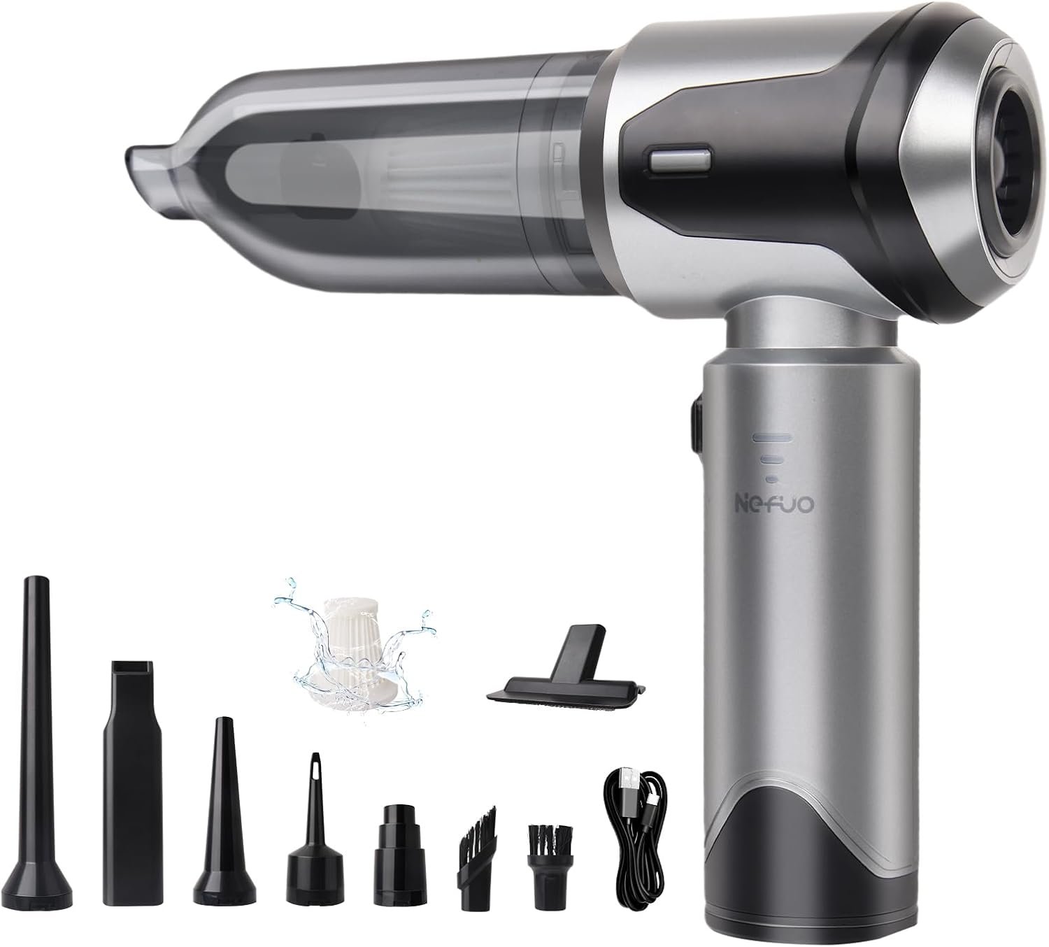Rev Up Your Clean: The 21000Pa Handheld Car Vacuum Cleaner Review