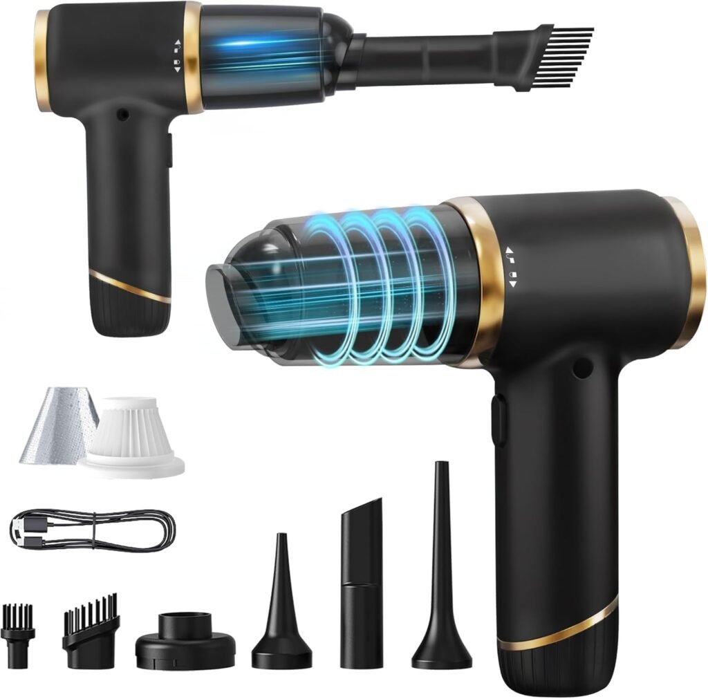 Rev Up Your Clean: The Ultimate 6-in-1 Handheld Car Vacuum Review!