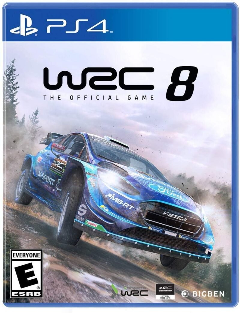 Rev Your Engines: WRC 8 - The Ultimate Rally Experience for PS4!