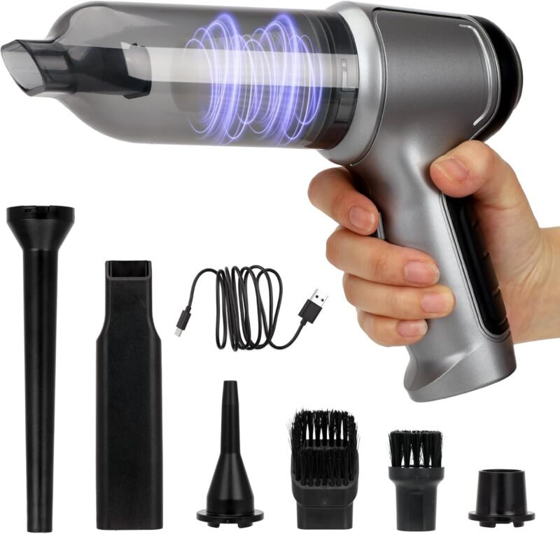 Revamp Your Cleaning Routine: Discover the Power of Yougfin Cordless Car Vacuum Cleaner!