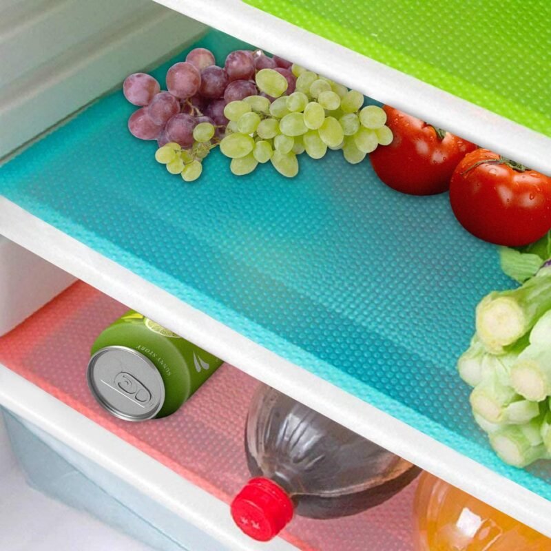 Revamp Your Fridge: 16 Pcs Washable Waterproof Liner Mats Review!