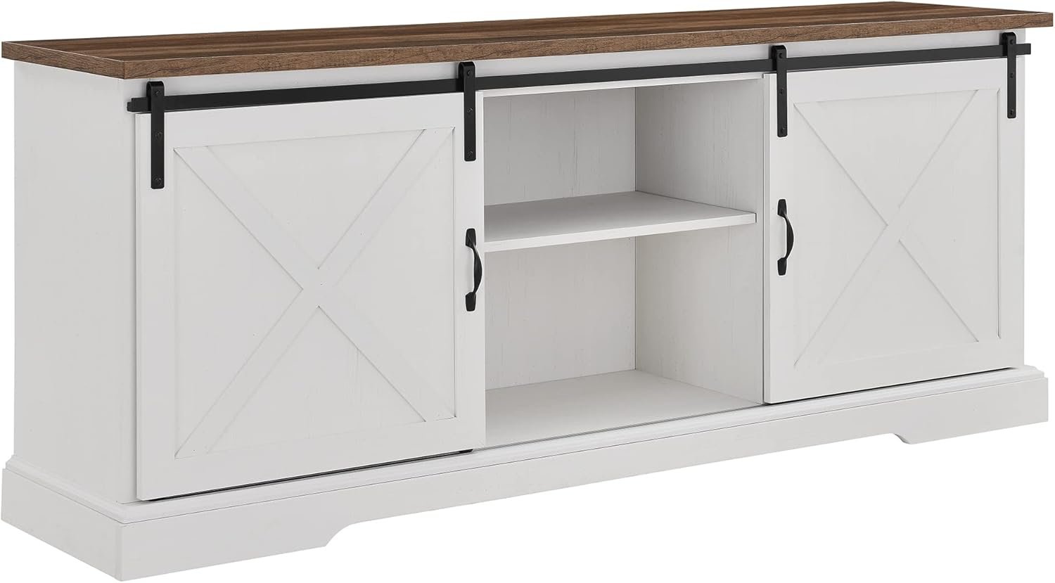 Revamp Your Living Space: Walker Edison Corbin Barn Door TV Stand Review