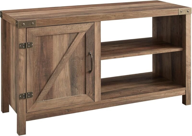 Revamp Your Space: Walker Edison Lewis Barn Door Storage Console Review