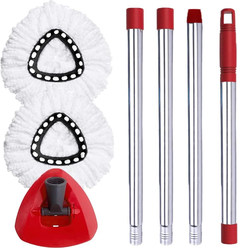 Revitalize Your Cleaning: O-Cedar EasyWring Spin Mop Replacement Set Review