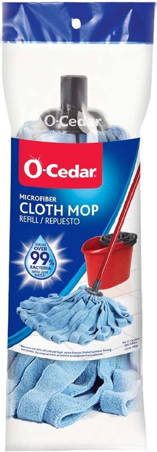 Revitalize Your Cleaning Routine with O-Cedar Microfiber Cloth Mop Refill!