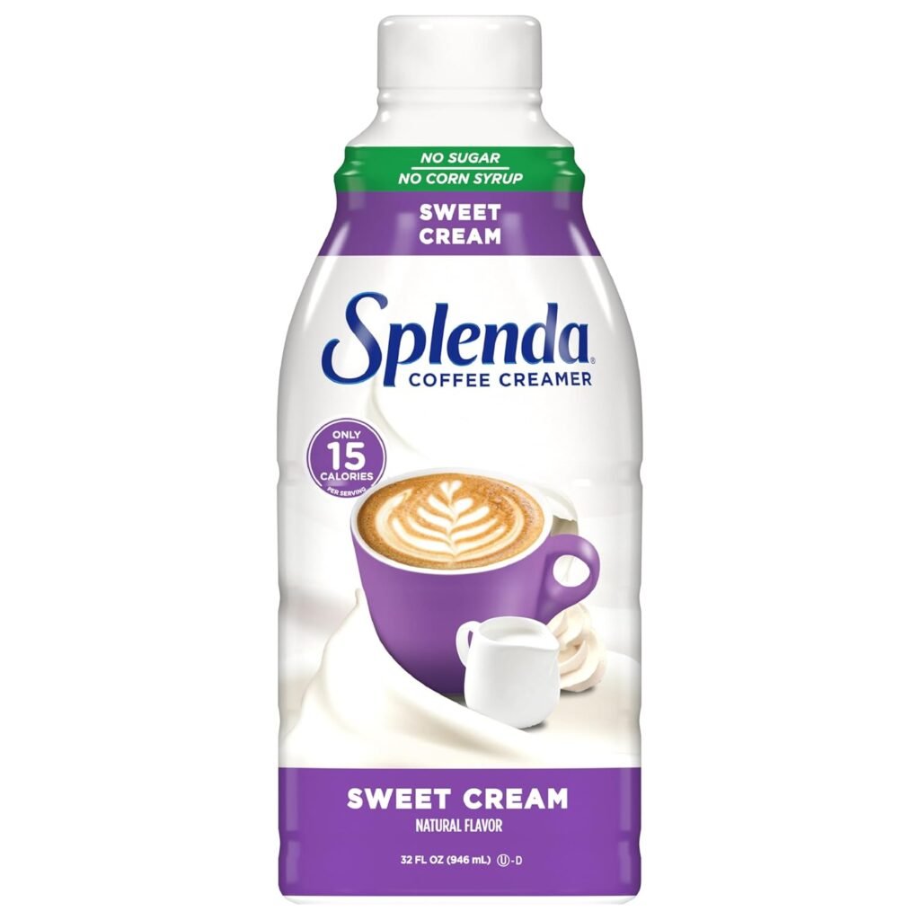 Revitalize Your Coffee: SPLENDA Sugar Free Sweet Cream Creamer Review