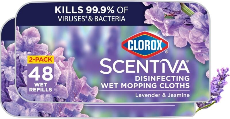 Revitalize Your Floors: Clorox Scentiva Lavender & Jasmine Disinfecting Mop Pad Review