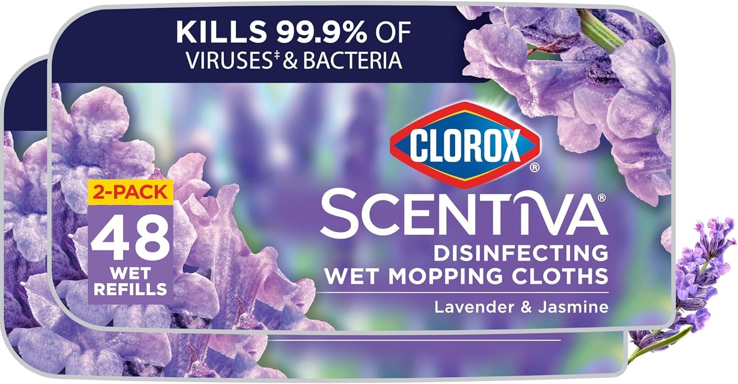 Revitalize Your Floors: Clorox Scentiva Lavender & Jasmine Disinfecting Mop Pad Review