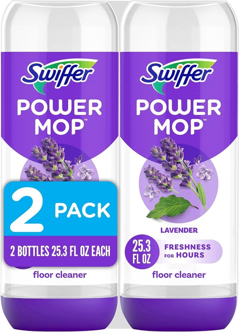 Revitalize Your Floors: Swiffer Power Mop Lavender Cleaner Review