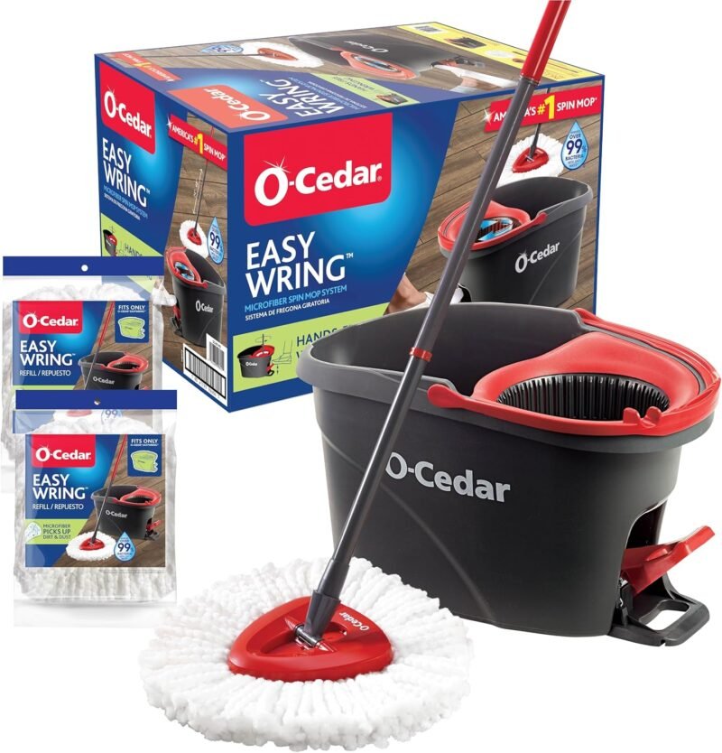 Revitalize Your Floors: The O-Cedar EasyWring Spin Mop Review!