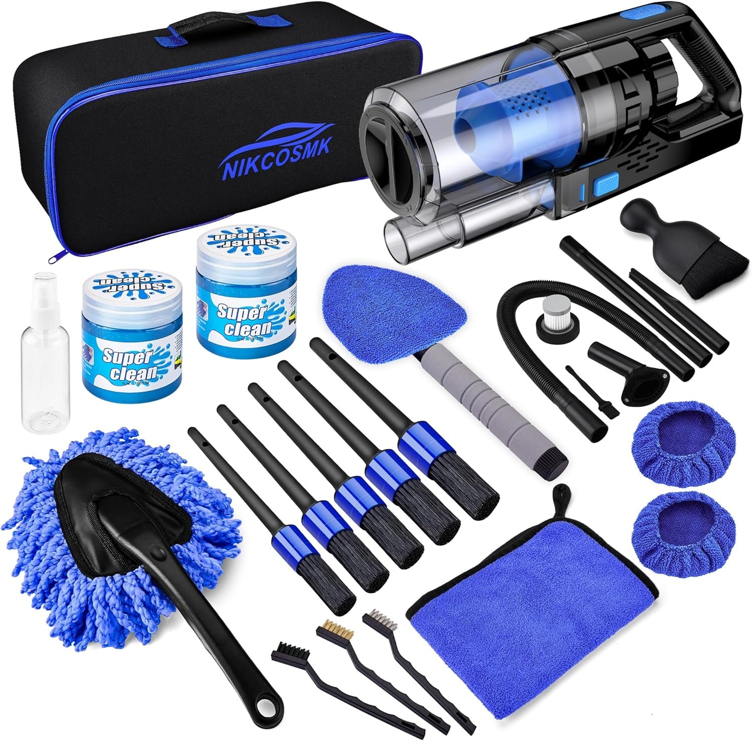 Revitalize Your Ride: The Ultimate 17pcs Car Detailing Kit Review