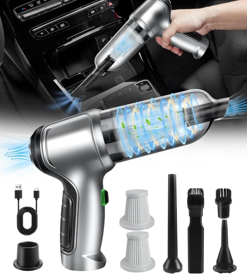 Revitalize Your Ride: Unleash the Power of the Portable Cordless Car Vacuum!