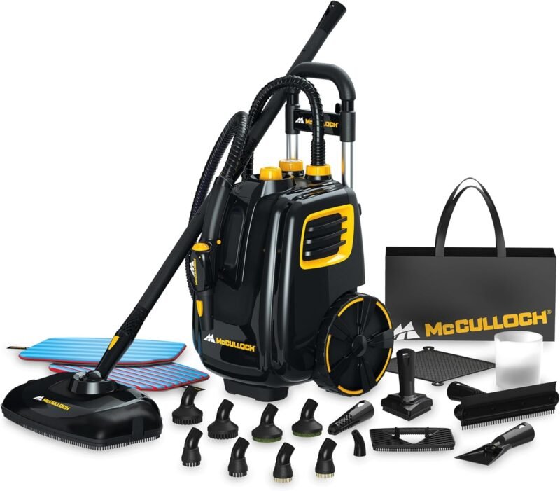 Revitalize Your Space: The Ultimate Review of the McCulloch MC1385 Deluxe Canister Steam Cleaner