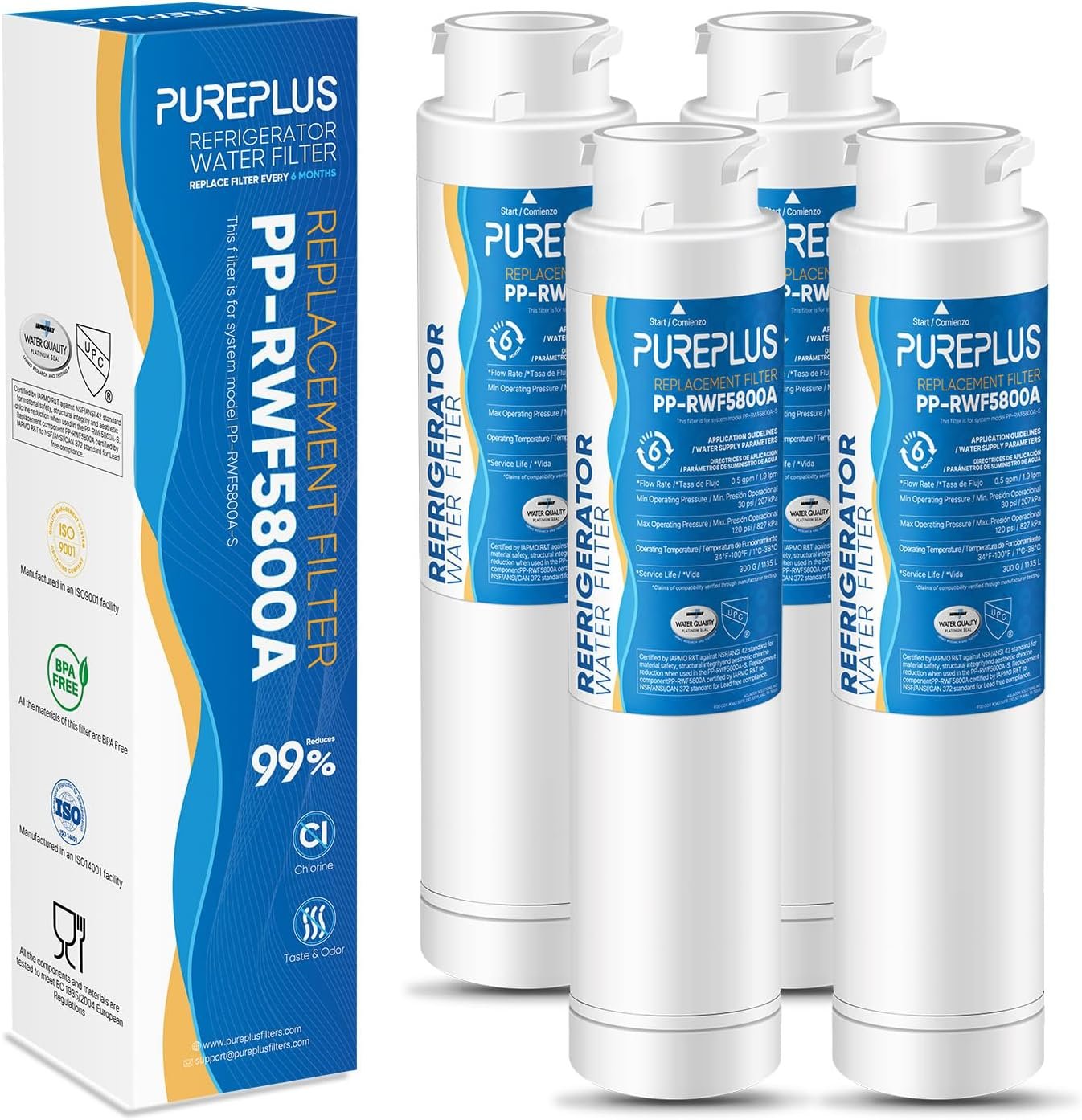 Revitalize Your Water: Pureplus Refrigerator Filters Review!