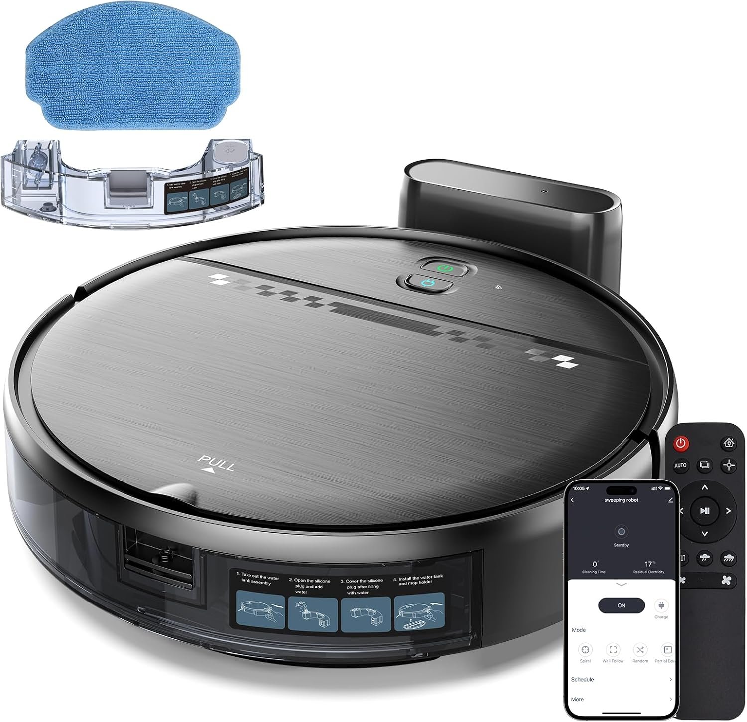 Revolutionize Your Cleaning Routine: The Ultimate 2-in-1 Robot Vacuum & Mop Review!