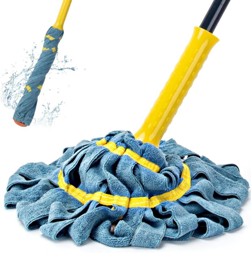 Revolutionize Your Cleaning Routine with the KeFanta Self-Wringing Twist Mop!