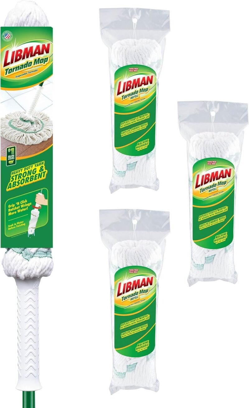 Revolutionize Your Cleaning: The Libman Tornado Mop Review & Refills Guide
