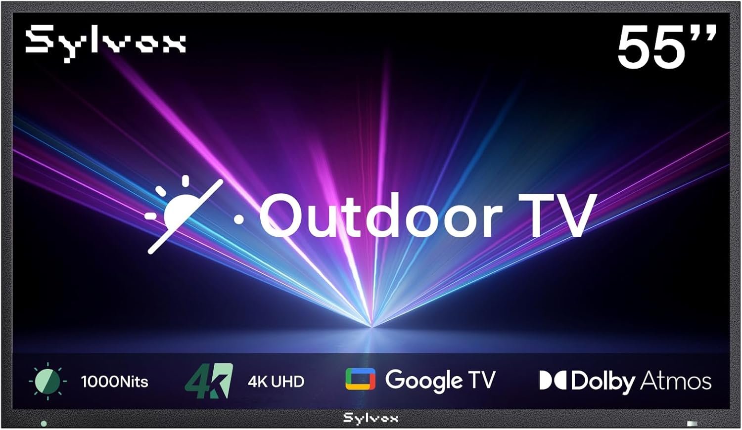 Revolutionize Your Outdoor Experience: SYLVOX 55” Smart TV Review