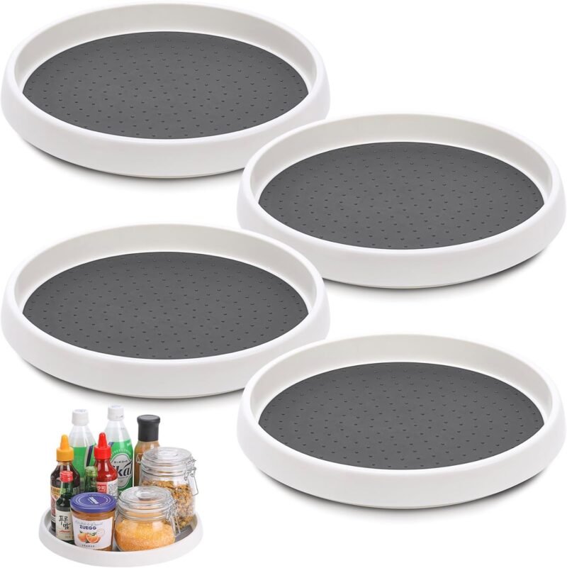 Revolutionize Your Storage: The Ultimate 10-Inch Lazy Susan Turntable Set Review!
